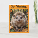 Search for hedgehog cards Nature