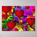 Search for psychedelic hearts posters Colourful