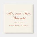 Search for summer wedding magnets Simple minimalist