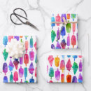 Search for ice wrapping paper Popsicles