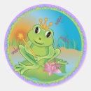 Search for frog with crown stickers Green