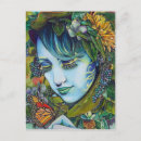 Search for yellow leafs postcards Butterfly