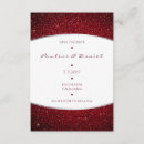 Search for red silver anniversary invitations White