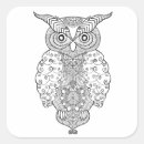 Search for owl mandala stickers Zendala