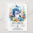 Search for underwater birthday invitations Whimsical