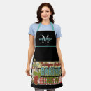 Search for cute baking aprons Monogrammed