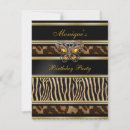 Search for animal print party invitations Leopard