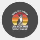 Search for funny boston terrier stickers Animal