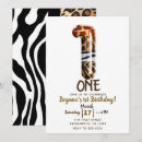 Search for giraffe print invitations Zebra