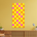 Search for blue orange canvas prints Yellow