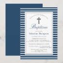 Search for blue and silver christening invitations Elegant