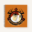 Search for futuristic notebooks Samurai time travel