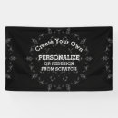 Search for blank banners Black