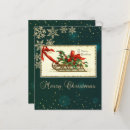 Search for retro christmas stationery paper Green
