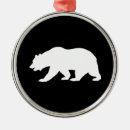 Search for black bear christmas tree decorations Grizzly