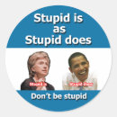 Search for funny stupid stickers Republican