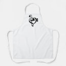 Search for piano player aprons Black and white