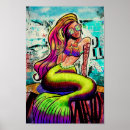 Search for mermaid nursery art Siren
