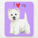 Search for west highland terrier mouse mats westie