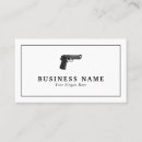 Search for pistol business cards Revolver