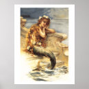 Search for vintage mermaid posters Ocean