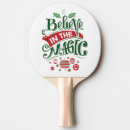 Search for christmas ping pong paddles Typography