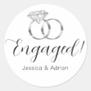 Search for silver and white wedding stickers Calligraphy