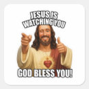 Search for god bless you stickers Jesus