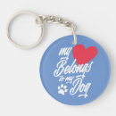 Search for dog joke round key rings Pet
