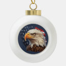 Search for bald eagle christmas tree decorations America