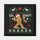 Search for gingerbread man magnets Oh snap