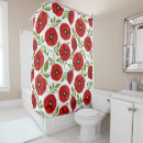 Search for wildflower shower curtains Poppies