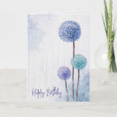 Search for dandelion birthday cards Watercolor