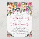 Search for watercolor couples shower invitations Boho