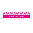 Search for pink stripe return address labels Cute