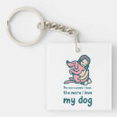 Search for i love my dog key rings Doggie
