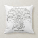 Search for black white peacock decor Vintage