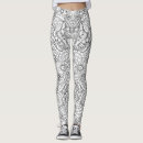 Search for butterflies leggings White