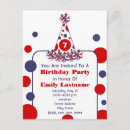 Search for red and white polka dots invitations Patriotic