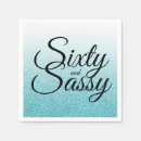 Search for 60 birthday napkins Chic