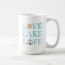 Search for love your life mugs Blue