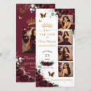 Search for maroon butterfly invitations For kids