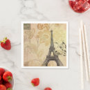 Search for vintage paris napkins Paris bridal shower