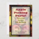 Search for apple picking invitations Apples