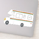 Search for retro sunset stickers Camping
