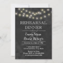 Search for string lights rehearsal dinner invitations Summer