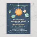 Search for space baby shower invitations Sun