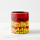 Search for domestic goddess mugs Humour