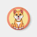 Search for character round magnets Adorable