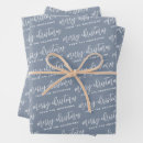 Search for dusty blue wrapping paper Script